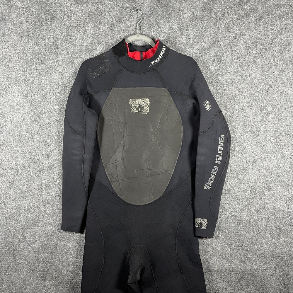 Body Glove Fusion 3/2 mm Neoprene Full Body Wetsuit Black Gray Mens XXL 2XL